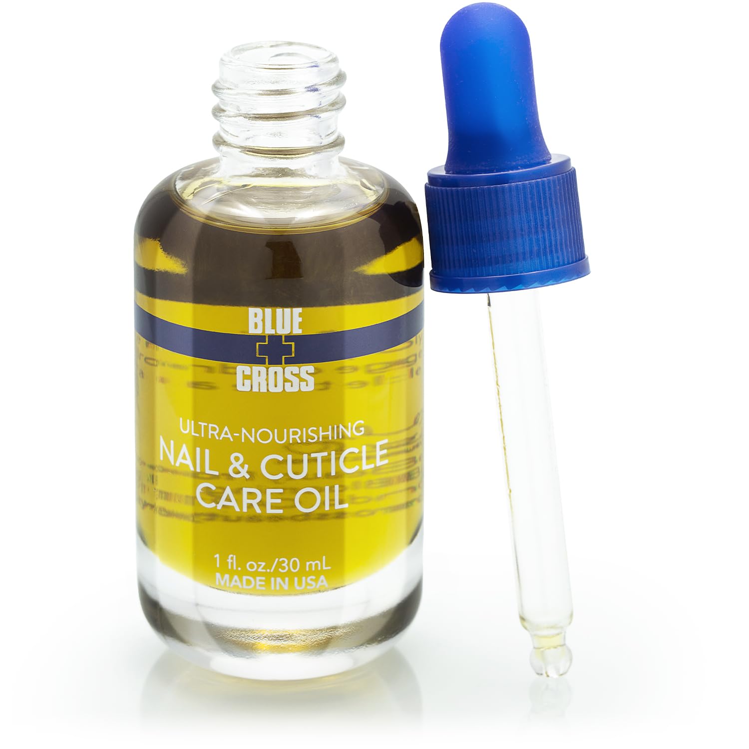 Blue Cross: gota de aceite para cutículas y uñas, hidrata suavemente.