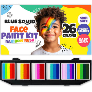 Blue Squid kit de pintura facial para niños listo para fiestas