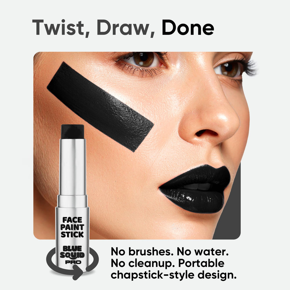 Blue Squid PRO maquillaje para cosplay, rostro completo y acabado impactante.