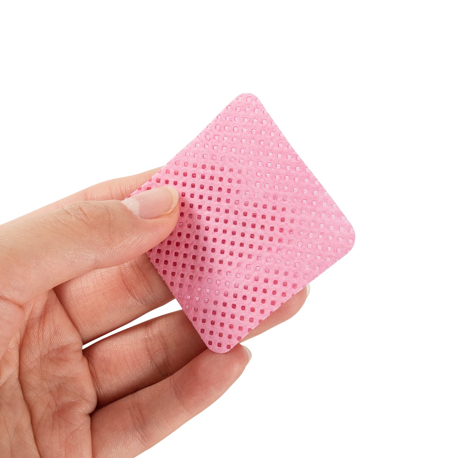 BLUERISE toallitas uñas compactas para viaje, rosa