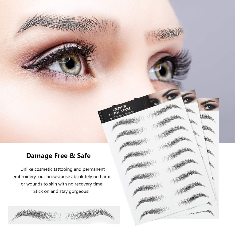 Aplicación fácil Blulu para cejas arco natural en segundos