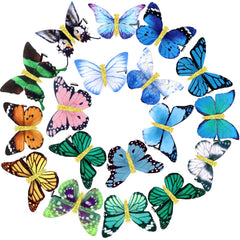 Boao clip pelo mariposa brillo para peinados con toque luminoso