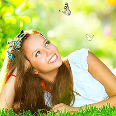 Boao clip pelo mariposa diseño vibrante para estilos diarios