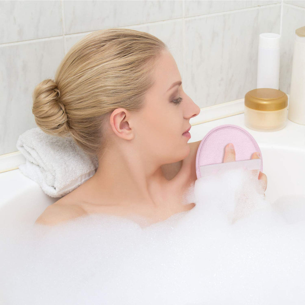 Boao puf ducha paquete de 6 piezas, ideal para compartir en familia