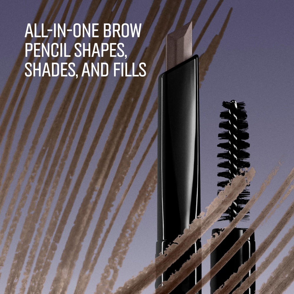 Bobbi Brown Cepillo-peine Integrado para difuminar color y peinar cejas.