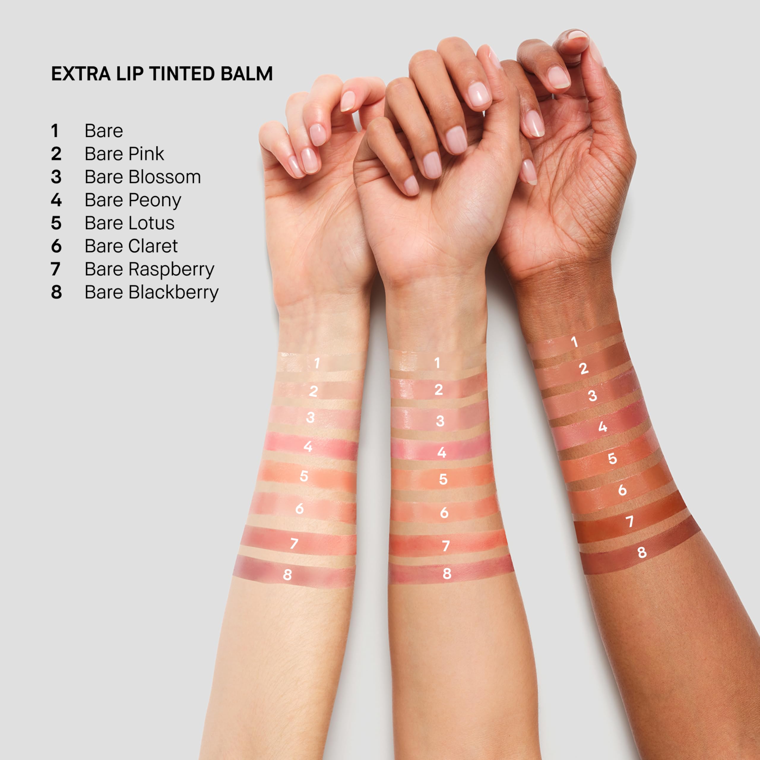 Bálsamo labial tintado Bobbi Brown frambuesa desnuda, uso versátil para labios y mejillas