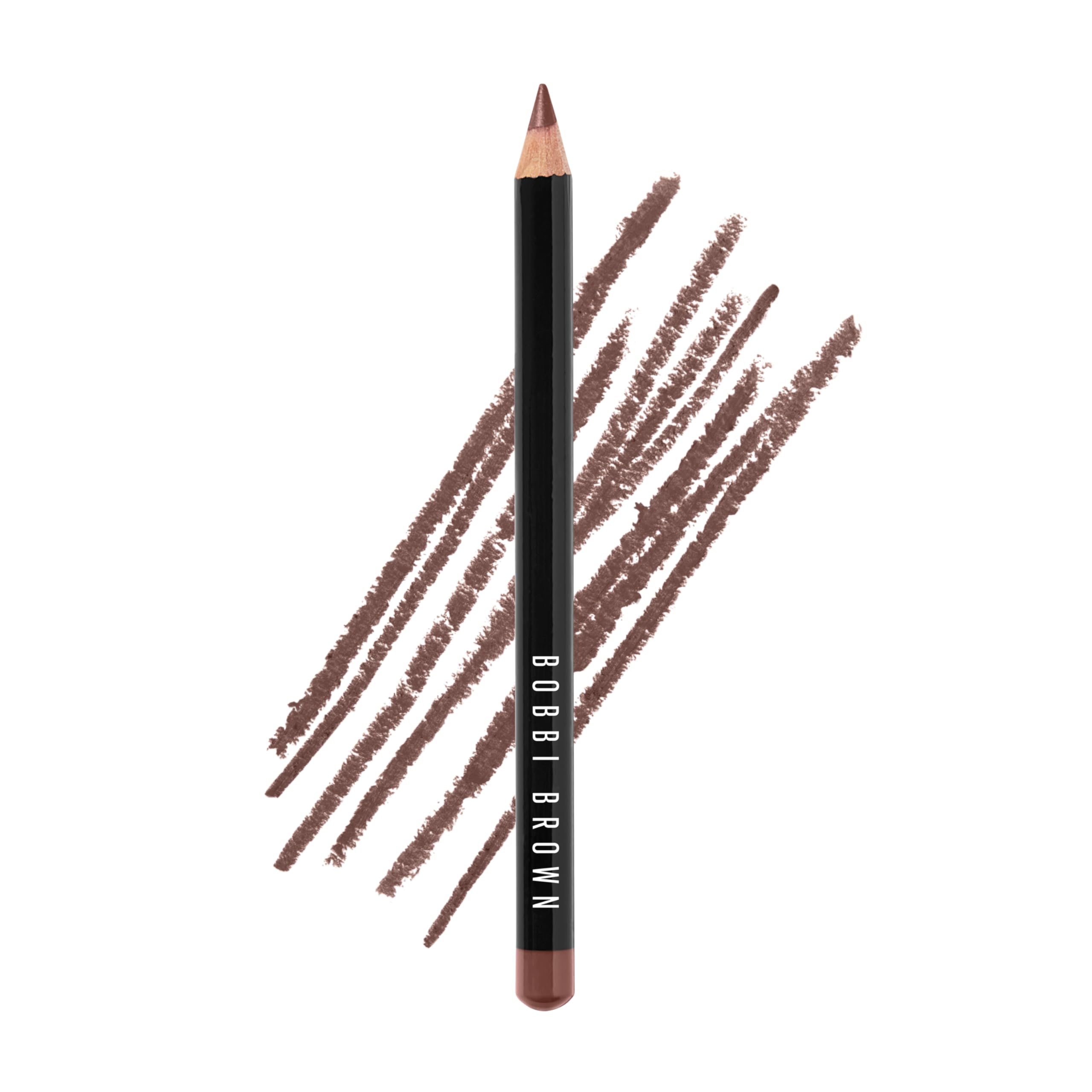 Lápiz labial Bobbi Brown Rum Raisin con textura aterciopelada para definición suave.