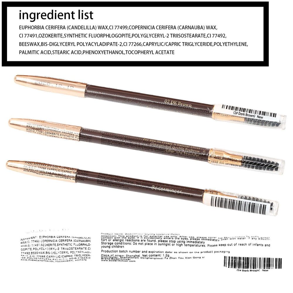 Bodermincer aplicación suave para retoques diarios de cejas.