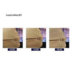 Bodermincer lápiz de cejas marrón claro, ideal para cejas suaves.
