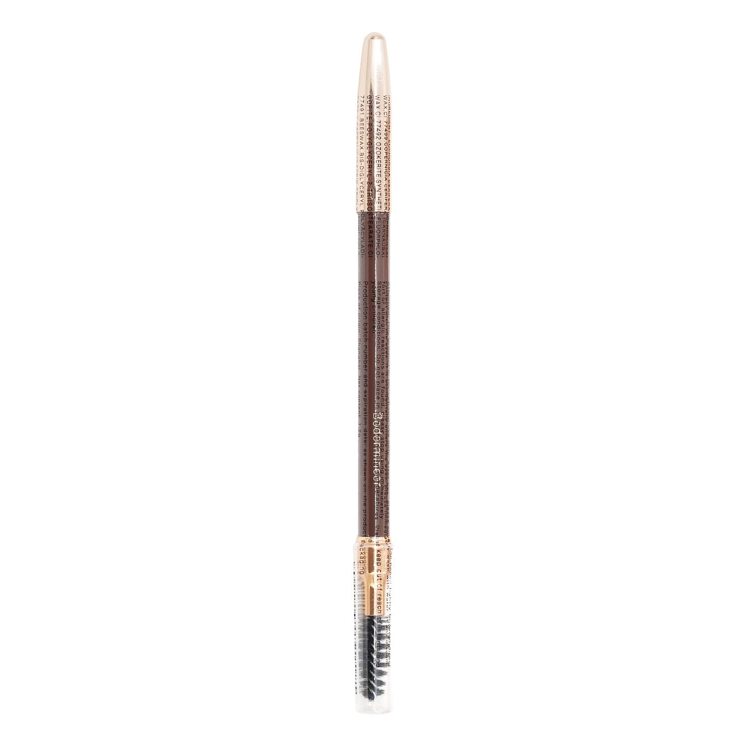 Aplicación suave Bodermincer cejas para retoques diarios.