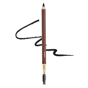 Lápiz Bodermincer para cejas en envase compacto, ideal para viaje y uso diario.