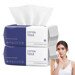 BODFPPC, toallas faciales desechables, 200 unidades, limpieza suave diaria para la piel.