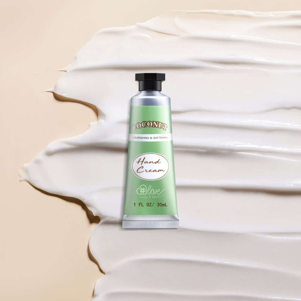 BODY & EARTH # LOVE crema de manos azúcar rosa, aroma dulce y reconfortante