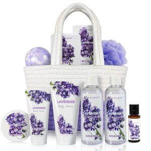 BODY & EARTH gel de ducha lavanda para relajación en casa