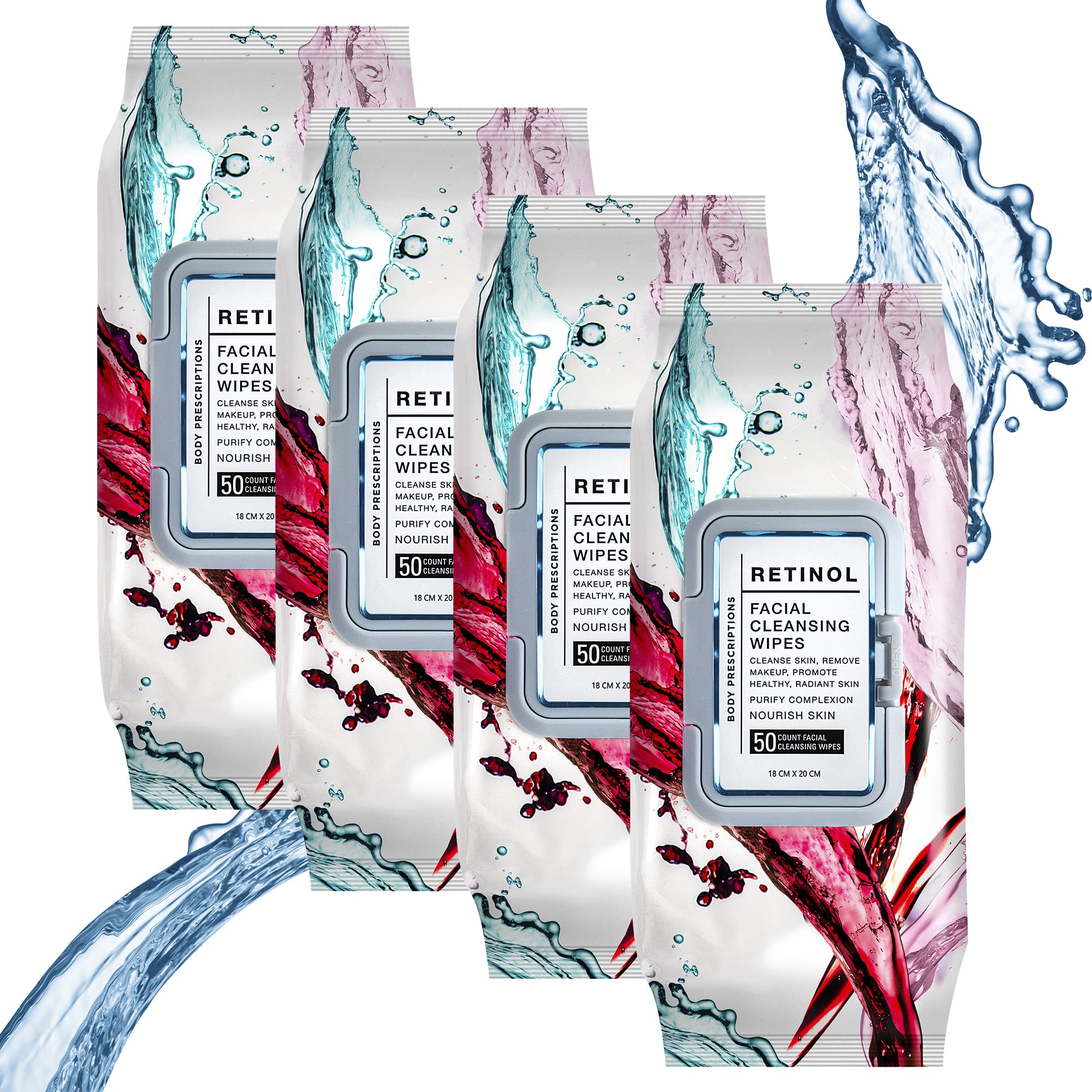 Body Prescriptions: toallitas faciales suaves para una limpieza rápida y suave