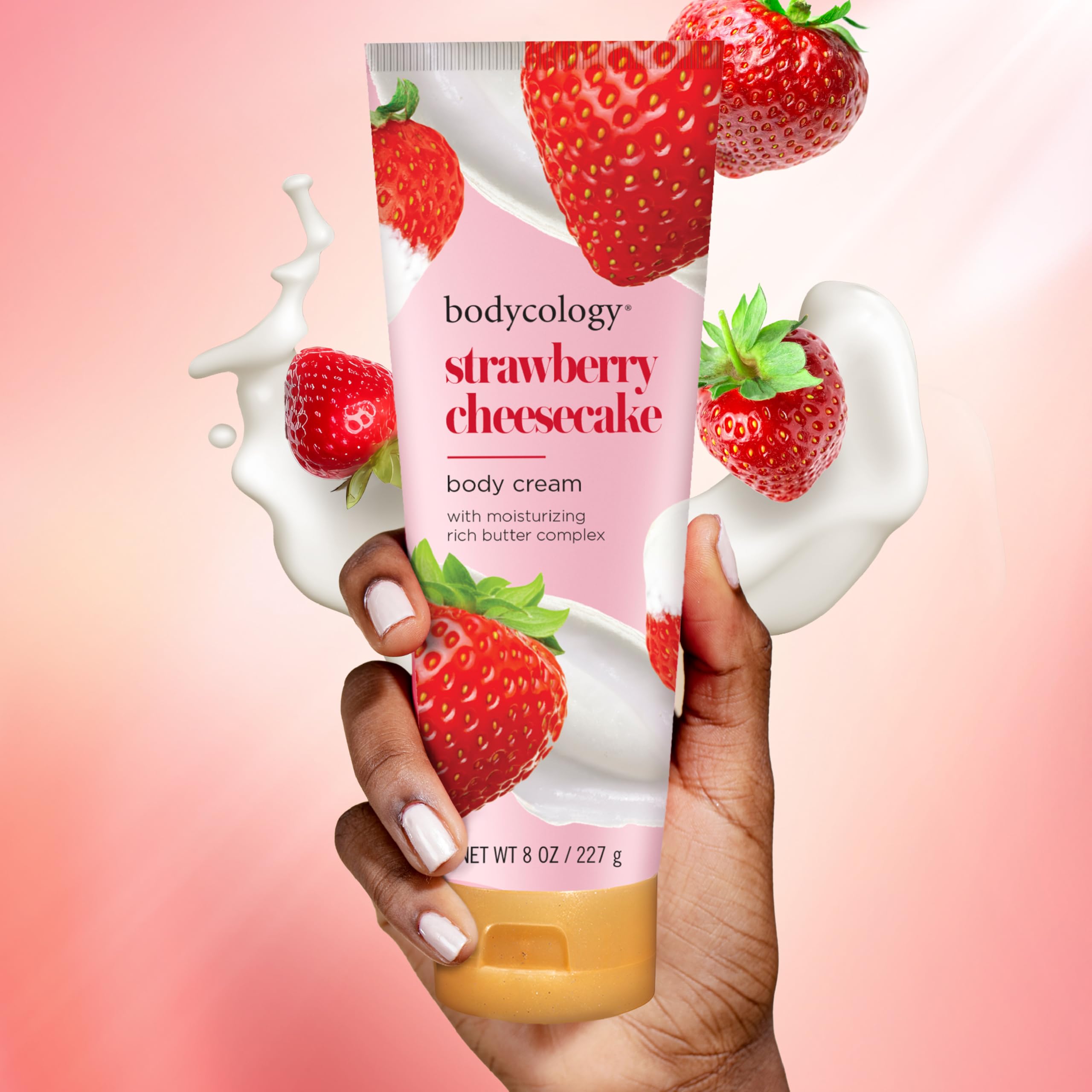 Aplicación diaria de Bodycology crema corporal suave y cremosa