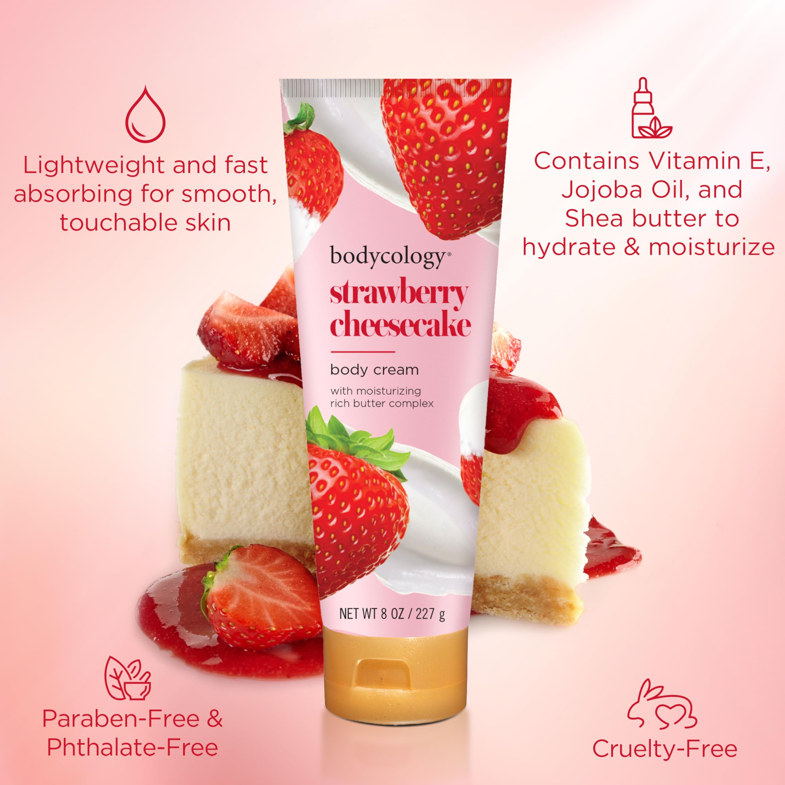 Envase de 8 oz de Bodycology crema corporal manteca de karité