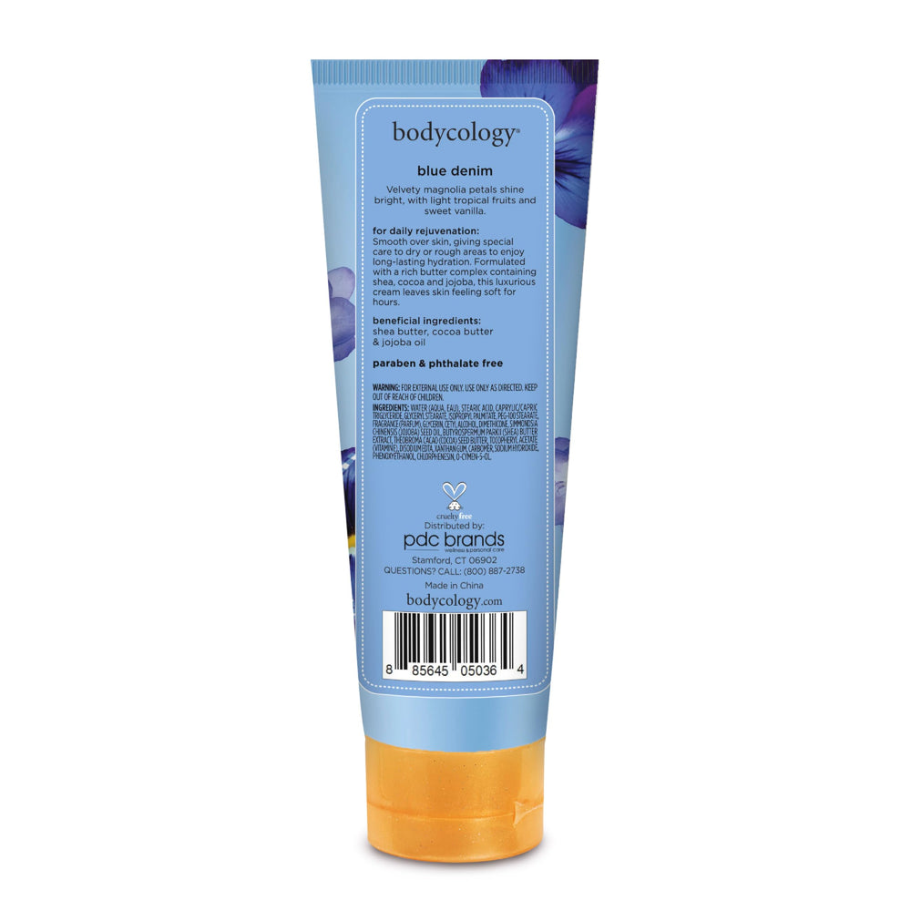 Bodycology crema corporal ritual de cuidado diario, piel suave.