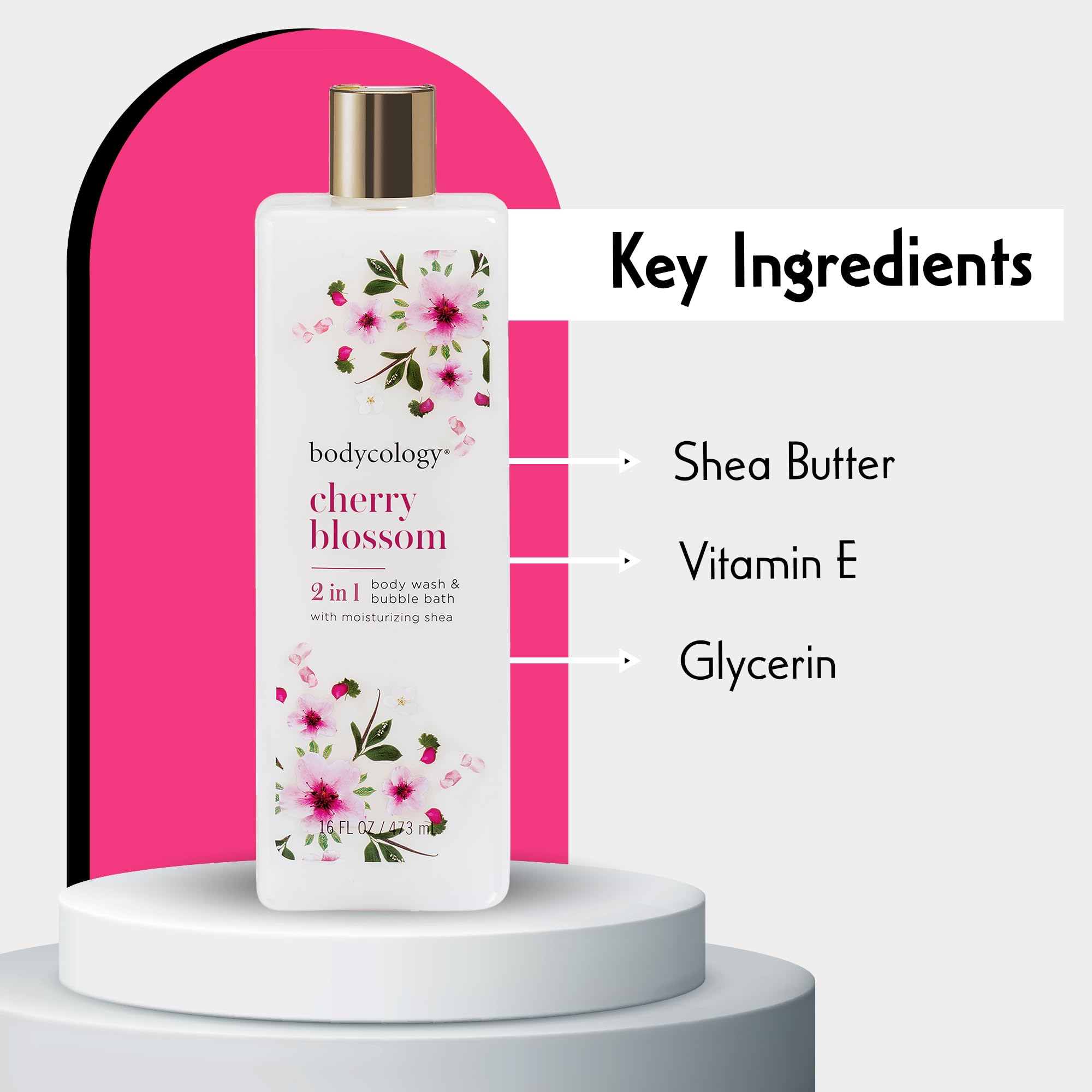 Bodycology Flor de Cerezo: burbujas ricas para una experiencia placentera.
