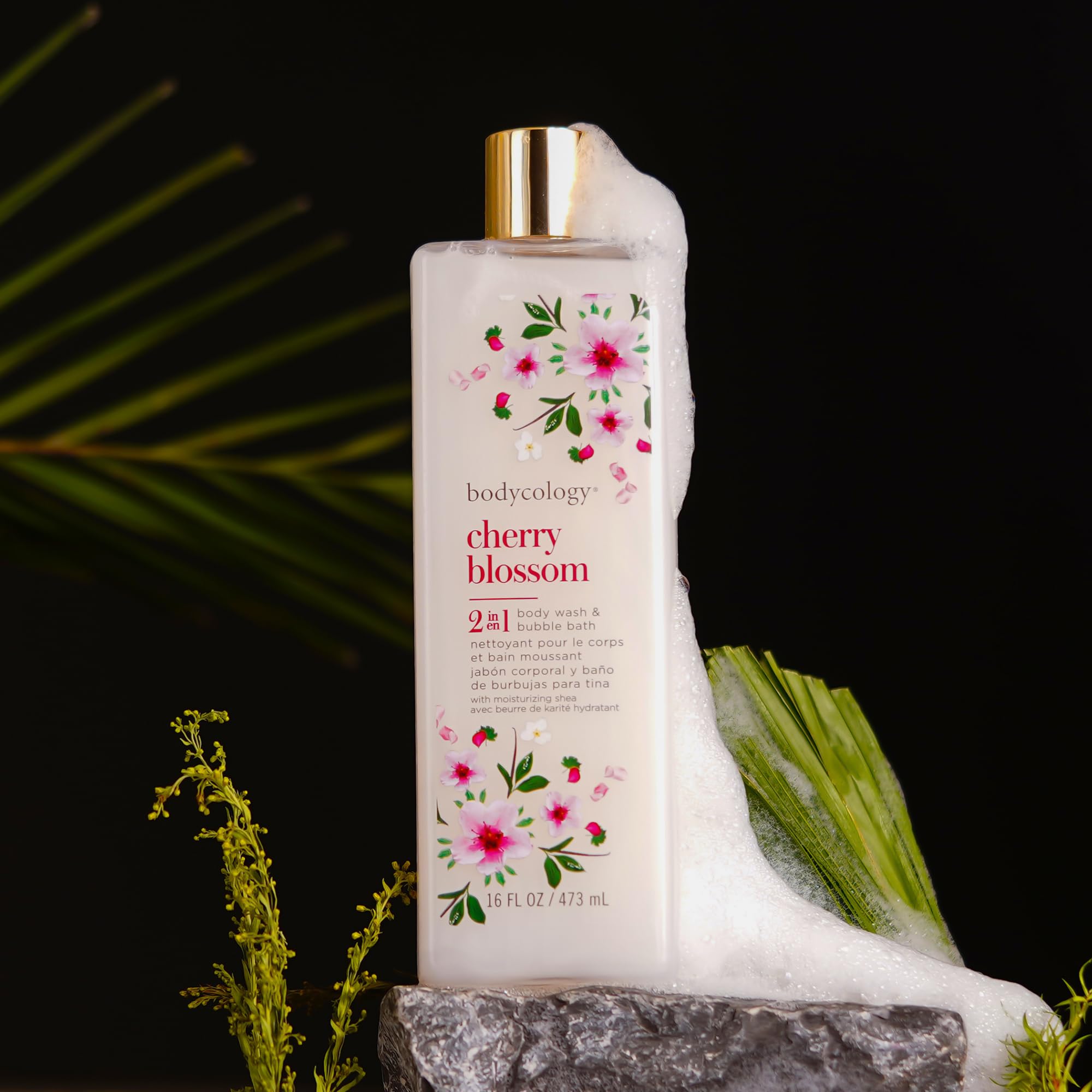 Bodycology Flor de Cerezo: empaque ideal para regalo de spa en casa.