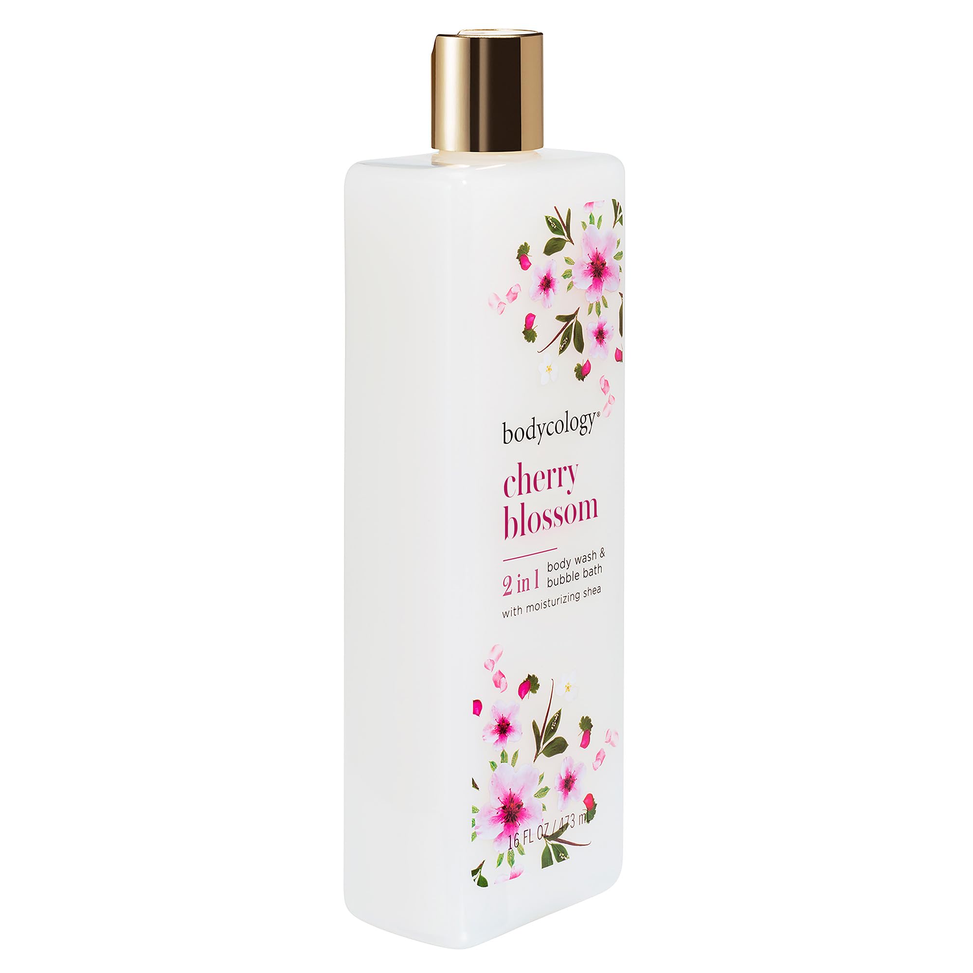 Bodycology Flor de Cerezo: espuma cremosa para una ducha relajante.