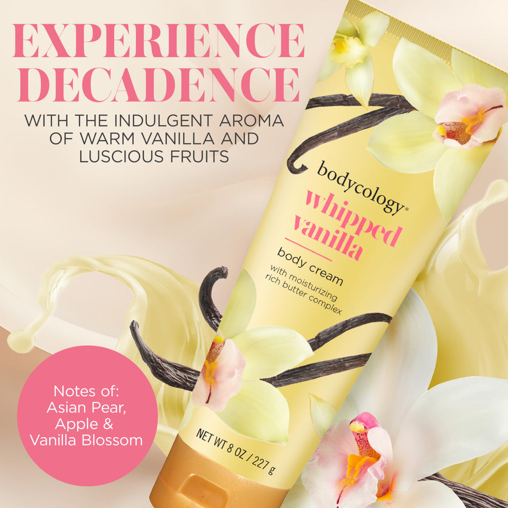 Bodycology textura hidratante con manteca de karité y cacao para piel suave.