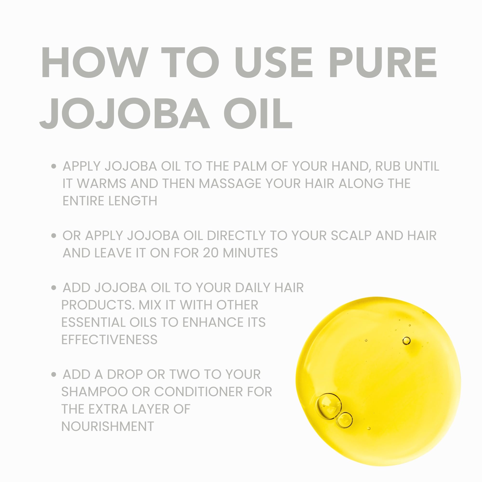Desmaquillante suave a base de aceite de jojoba BodyJ4You para piel delicada.
