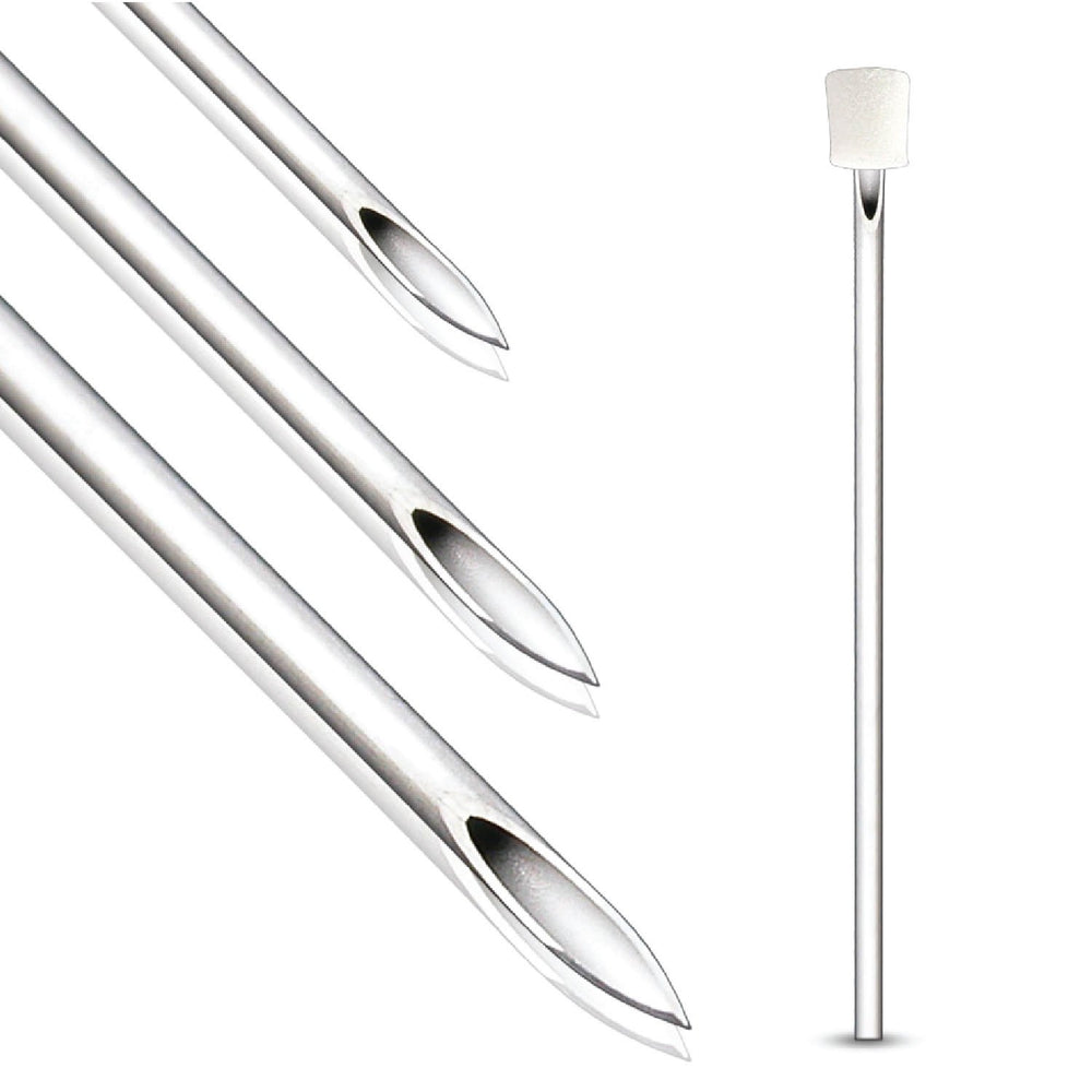 BodyJ4You aguja piercing 16G envase individual, listo para uso profesional