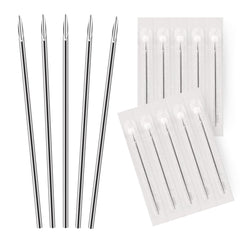 BodyJ4You aguja piercing 16G envuelta esteril, lista para higiene y seguridad