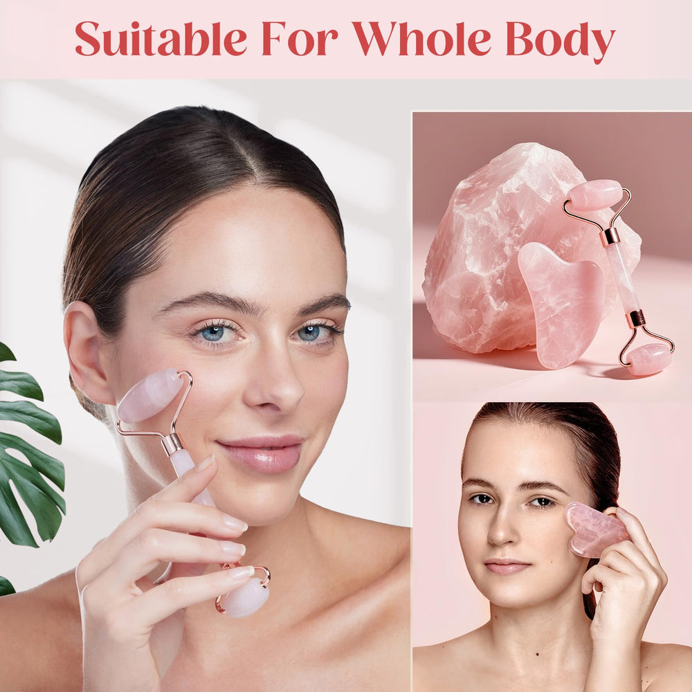 Herramientas Bofuoos para guasha y jade, ideal para rutina facial