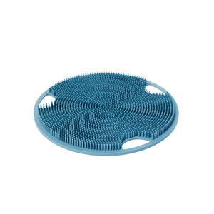 Boie USA exfoliante cuerpo plano azul, limpieza suave y exfoliación eficaz.
