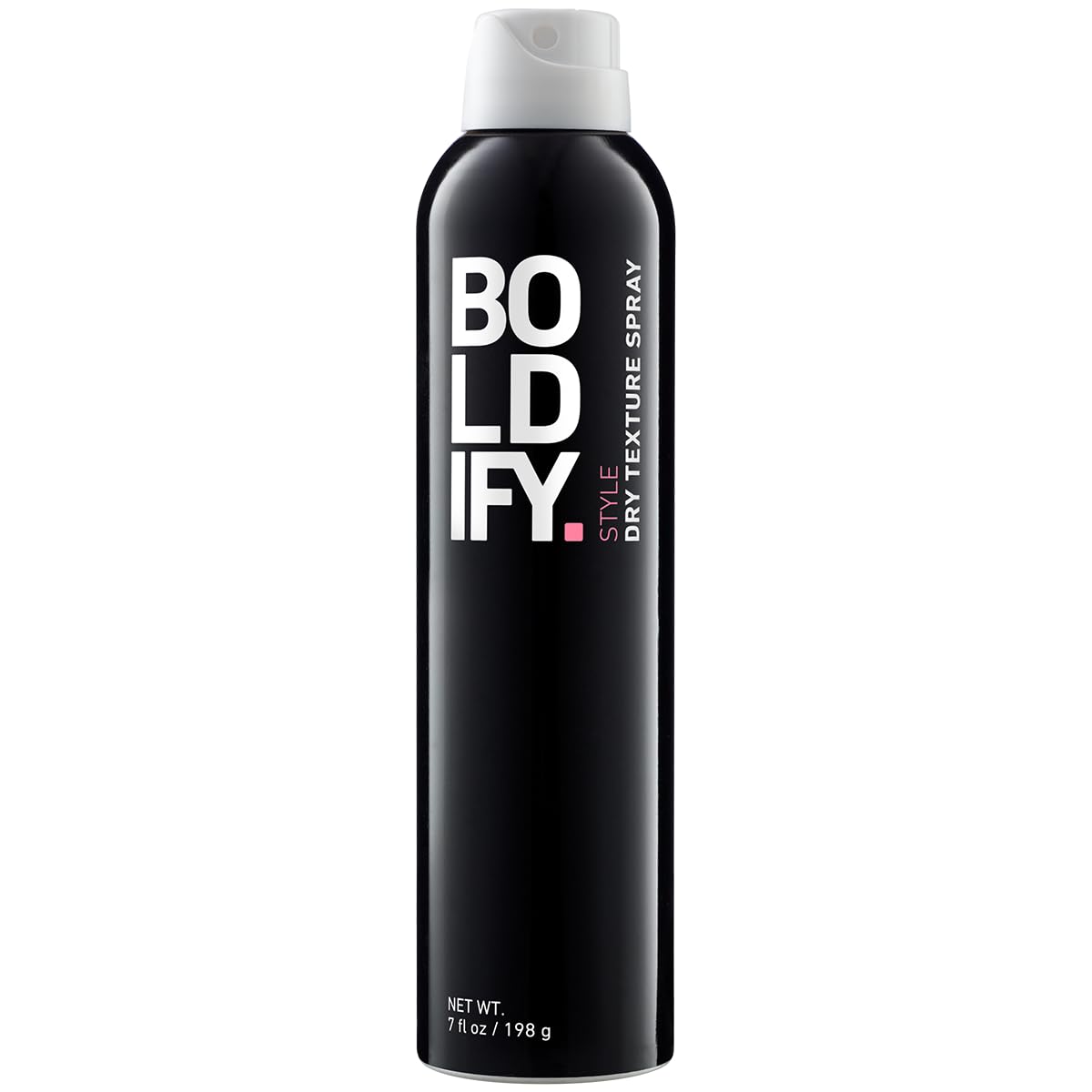 Boldify Dry Texture Spray enfoca en pelo fino y añade volumen ligero con movimiento natural.