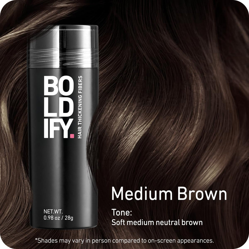 Boldify aplicación: se aplica con precisión para un look natural.