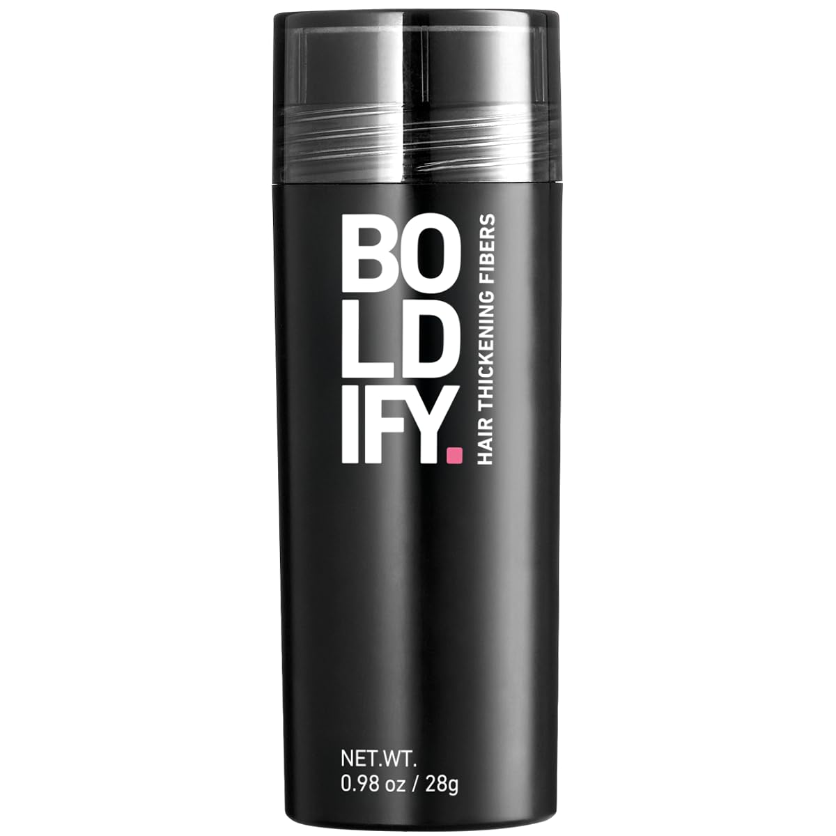 Boldify Fibras Capilares envase de 28 g para apariencia más llena.