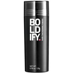 Boldify Fibras Capilares envase de 28 g para apariencia más llena.