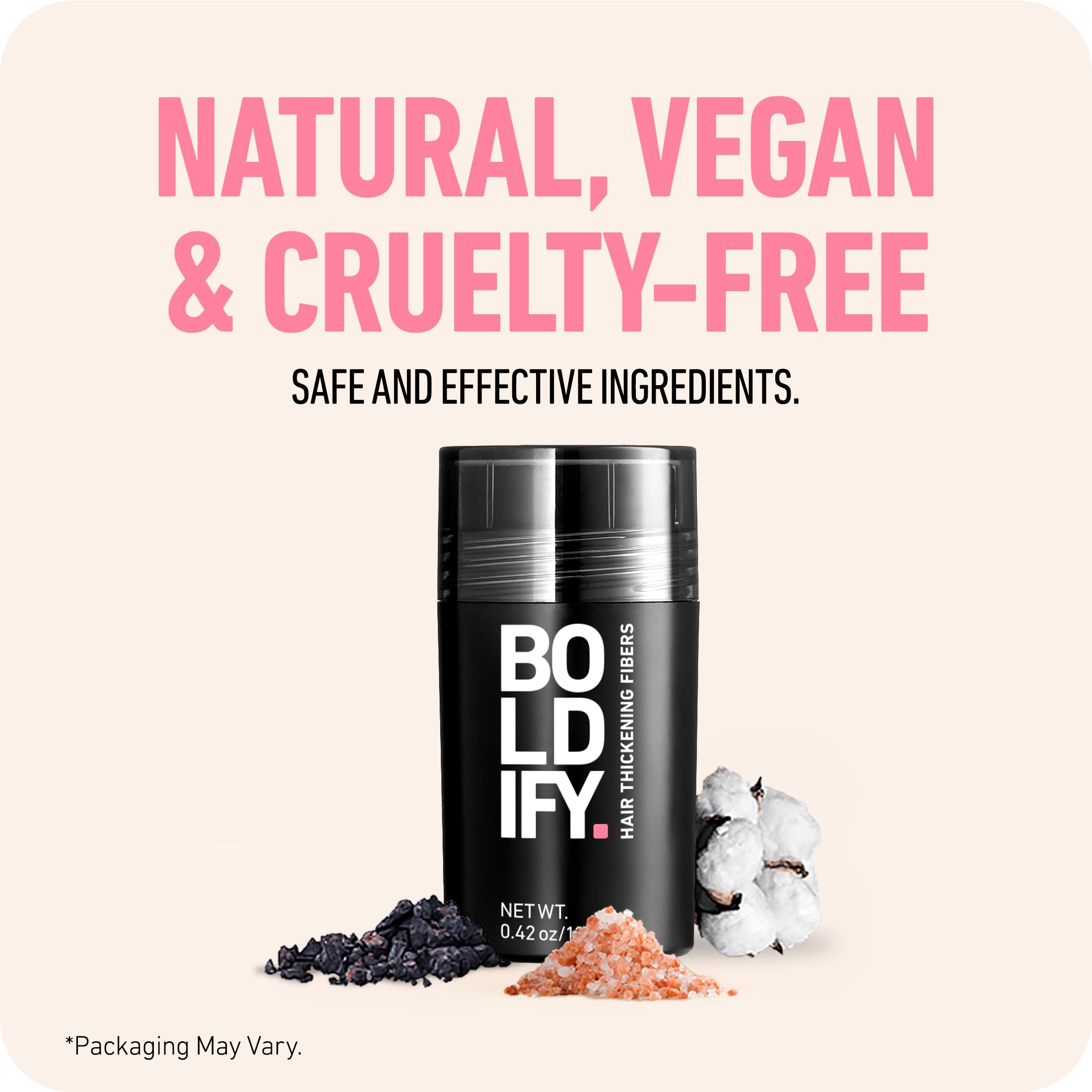 Boldify Fibras para Cabello: uso diario para piel sensible.