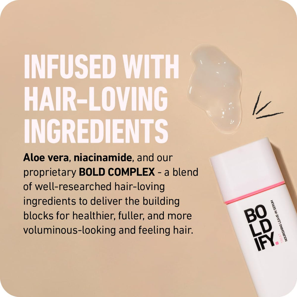 Boldify multi-en-uno, una botella para todo cuidado capilar.