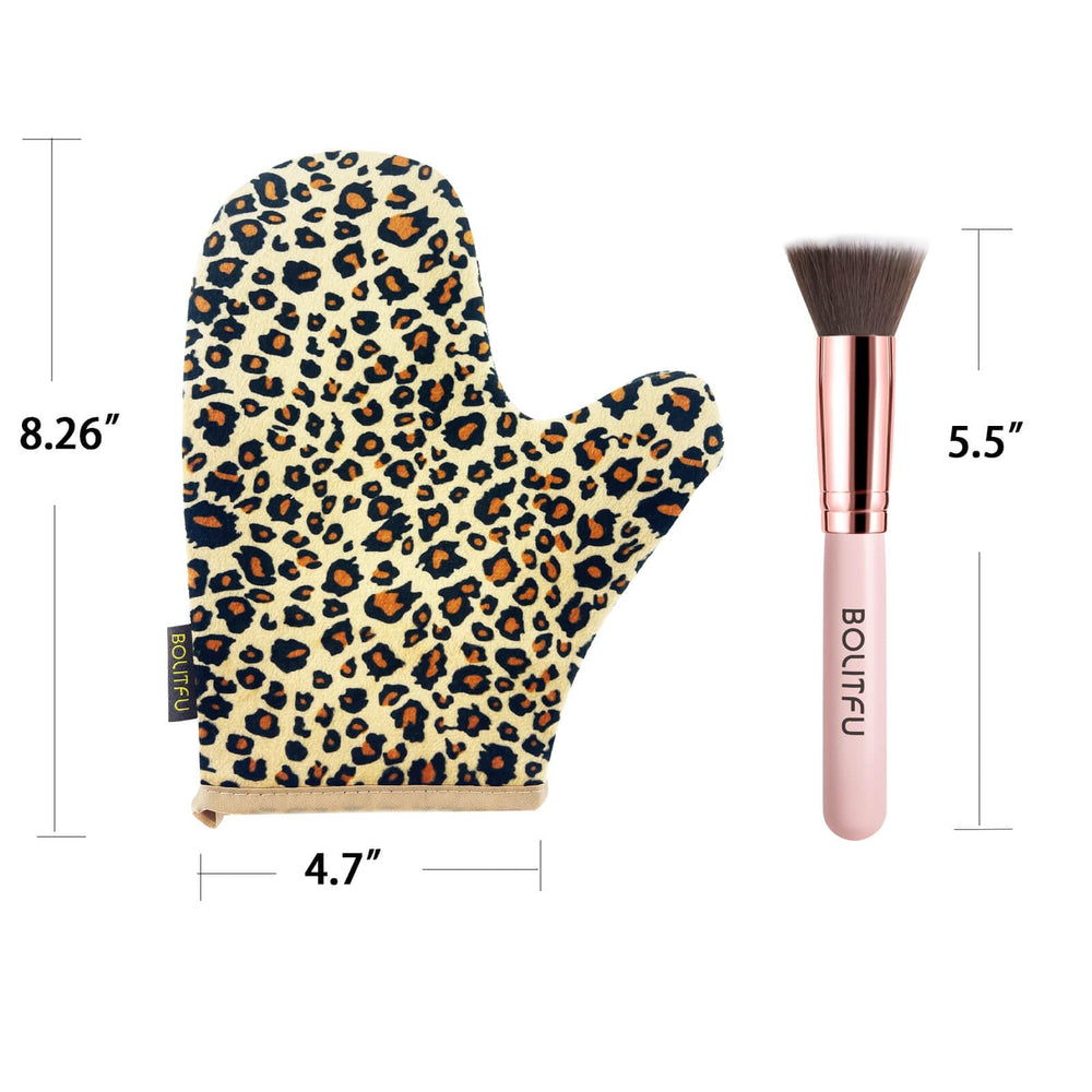 BOLITFU: kit Leopardo para bronceado sin sol en casa.
