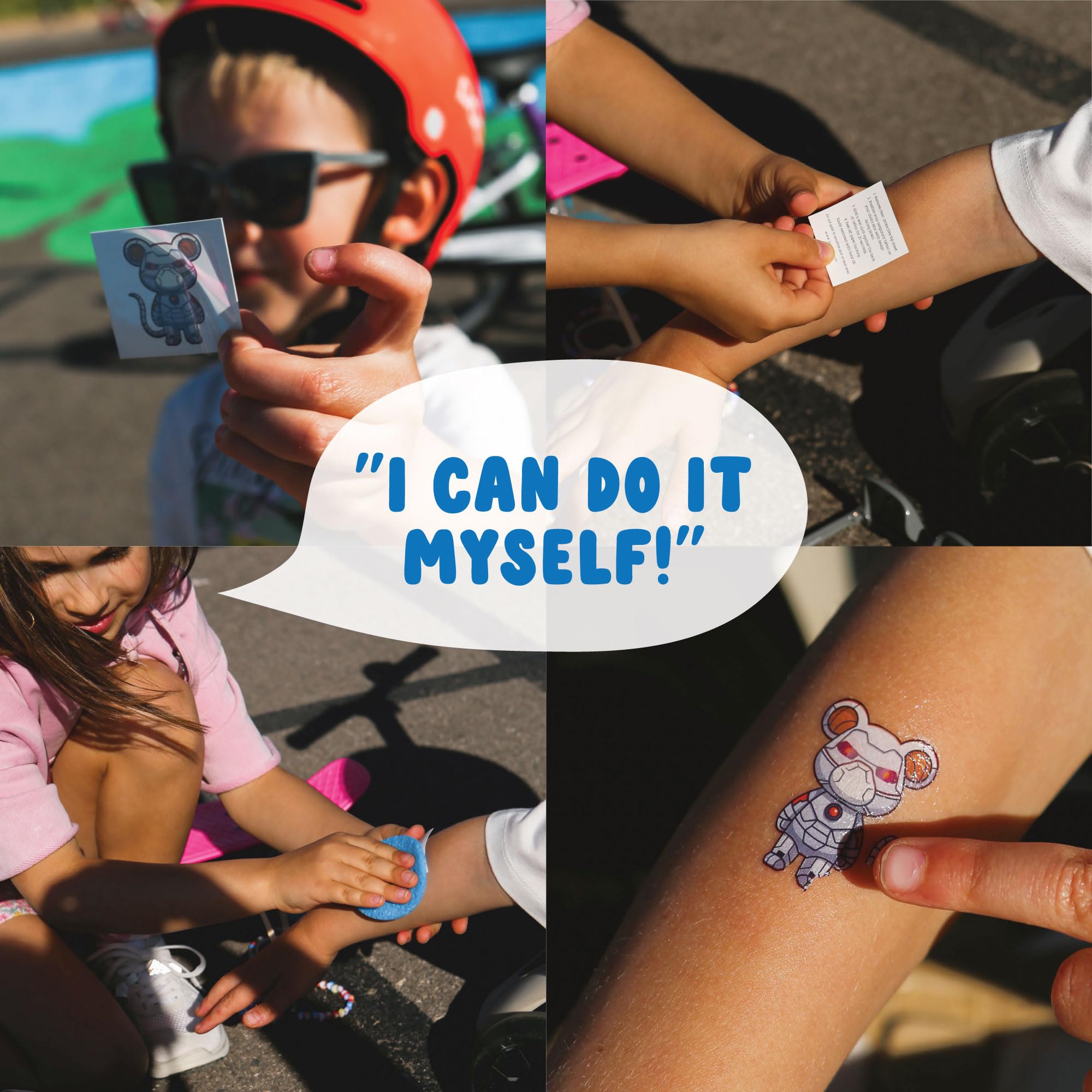 Bonbaloo tatuajes para niños flores: complemento perfecto para disfraces y fiestas.