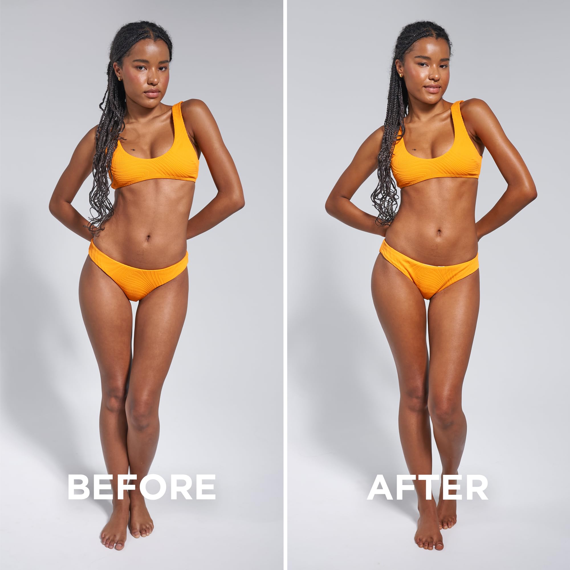 Bondi Sands Technocolor Caramel, aplicador con guante para una aplicación suave.