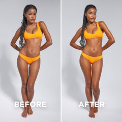 Bondi Sands Technocolor Caramel, aplicador con guante para una aplicación suave.