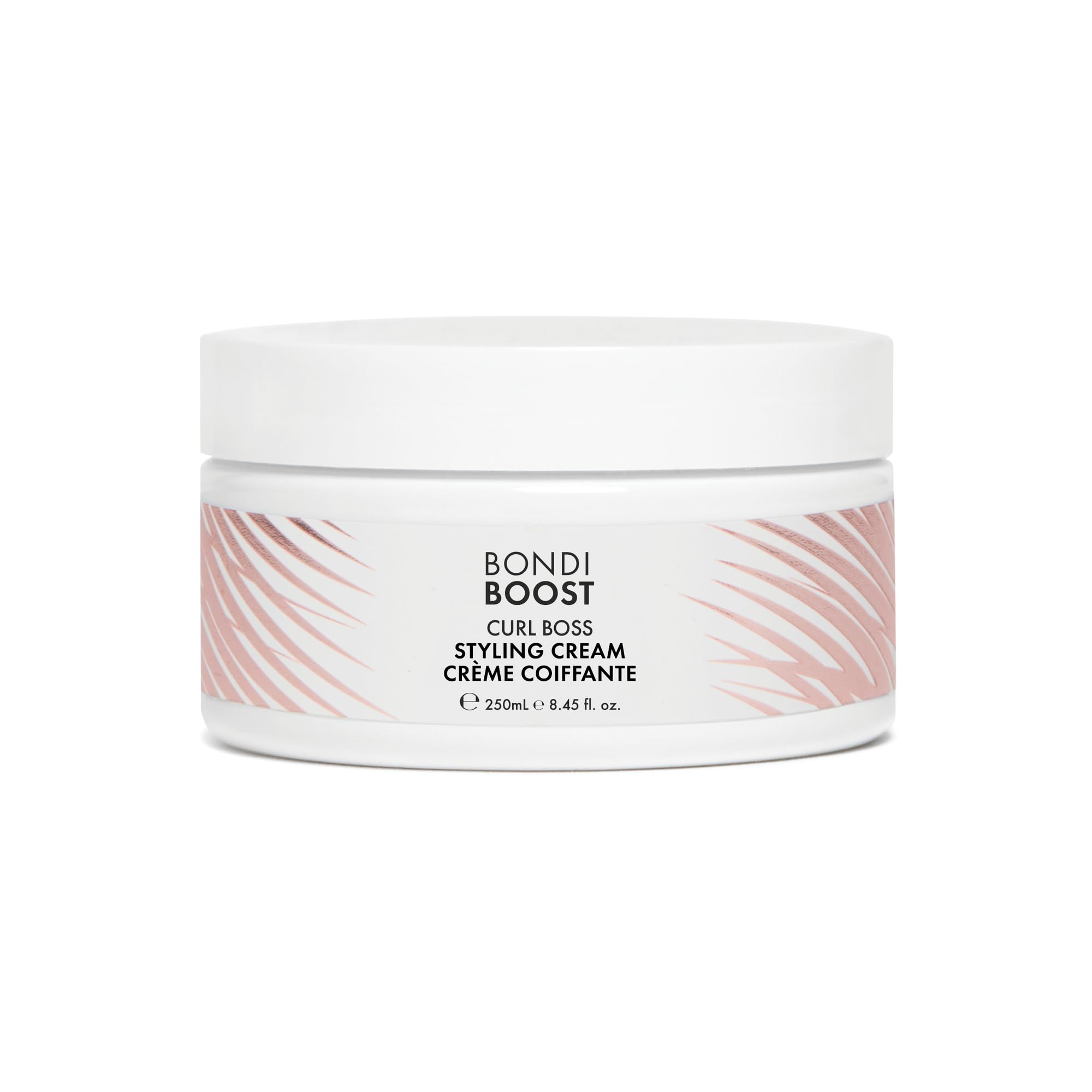 BondiBoost Curl Boss crema-peinado para rizos: definición suave y ligera.