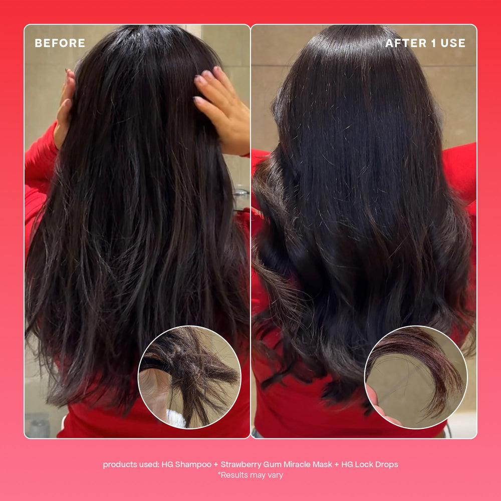 Cabello tras lavado luce brillo y manejabilidad con BondiBoost