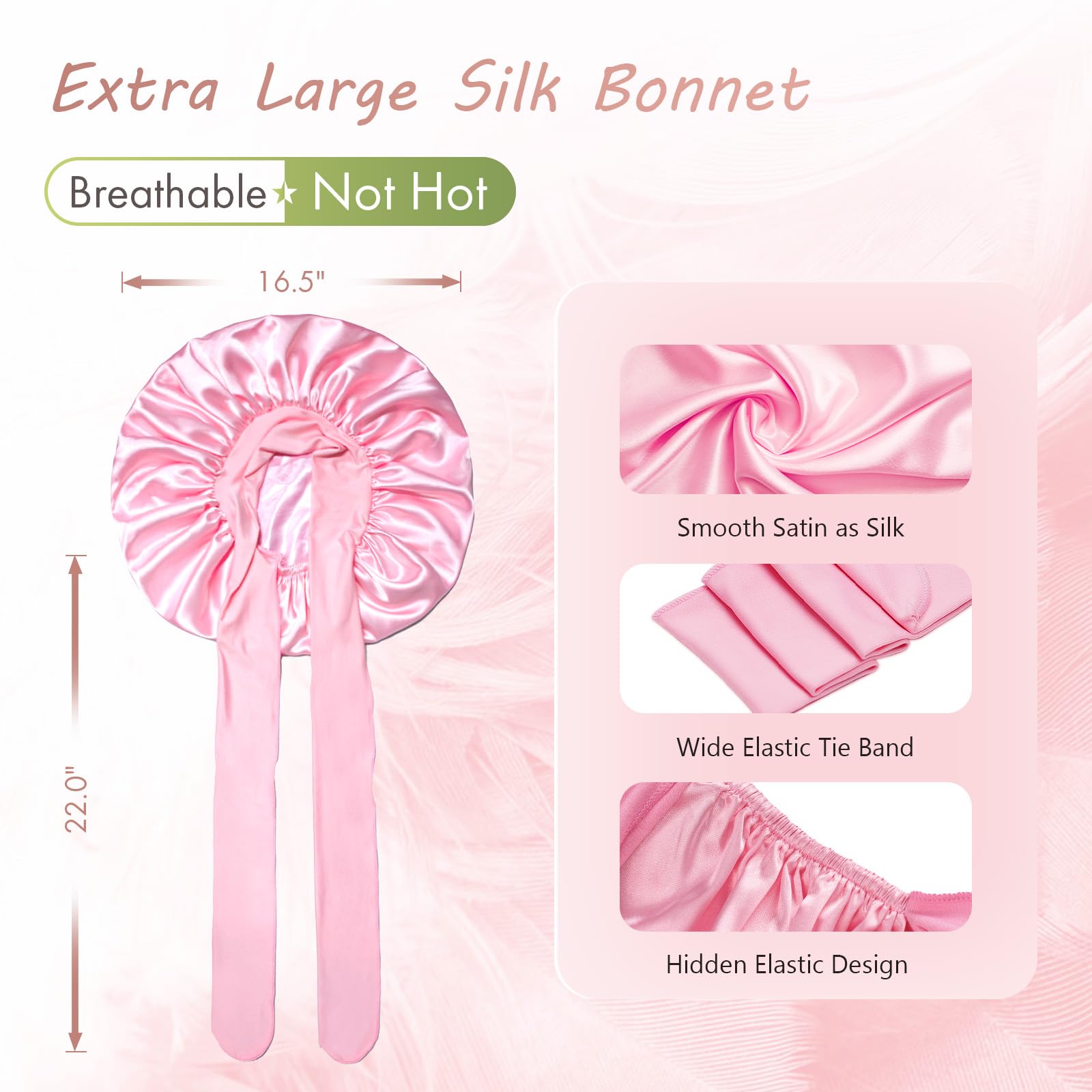 BONNET QUEEN XXL diseño anti-resbaladizo evita que se descole.