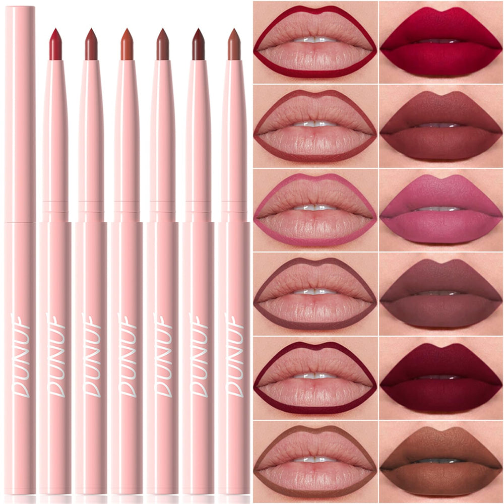 Delineadores de labios retráctiles BONNIE CHOICE en tono rubi para delineado intenso y duradero