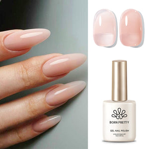 Born Pretty Gel Nude, botella de gel translúcido para un look natural