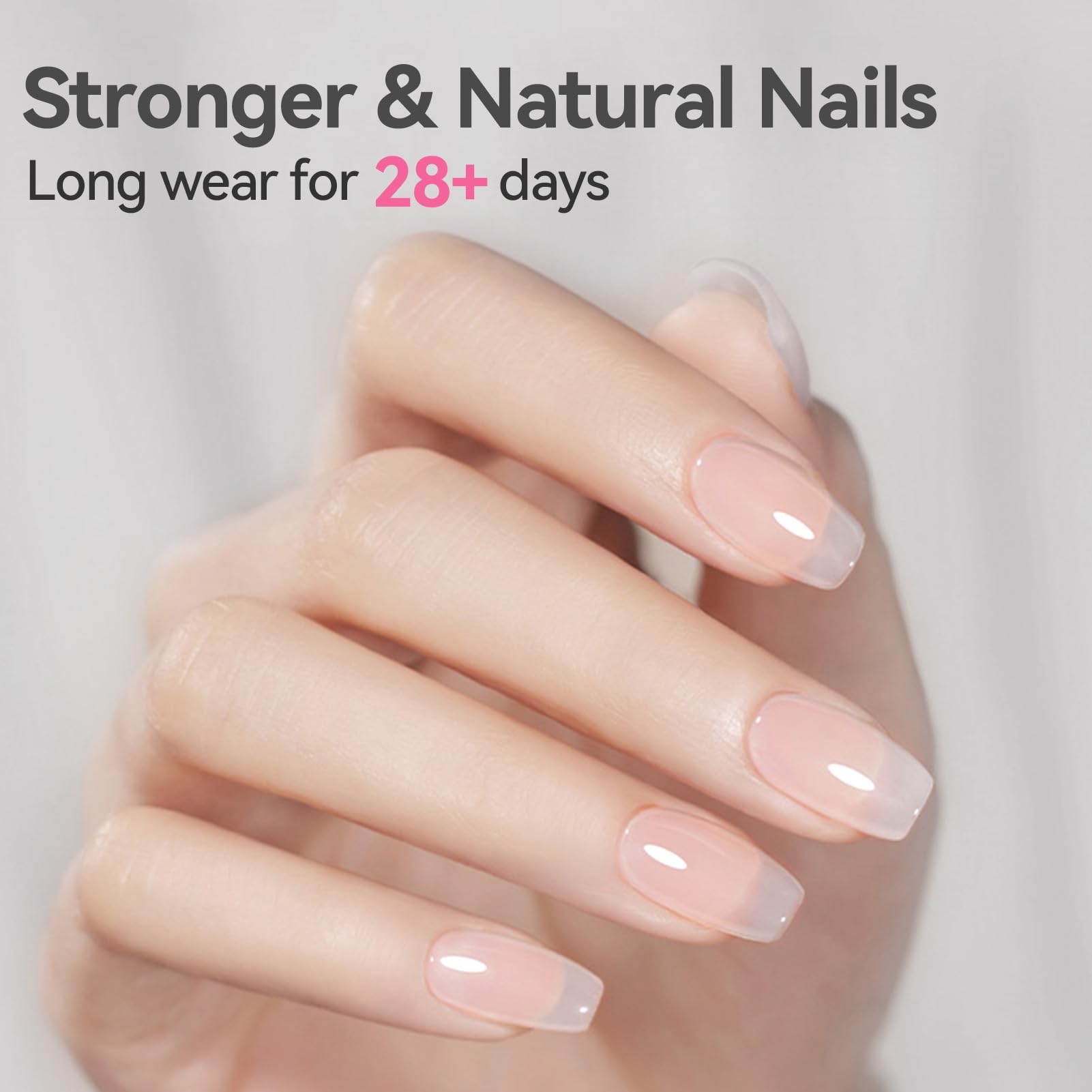 Forma suave y natural al esculpir uñas con el gel