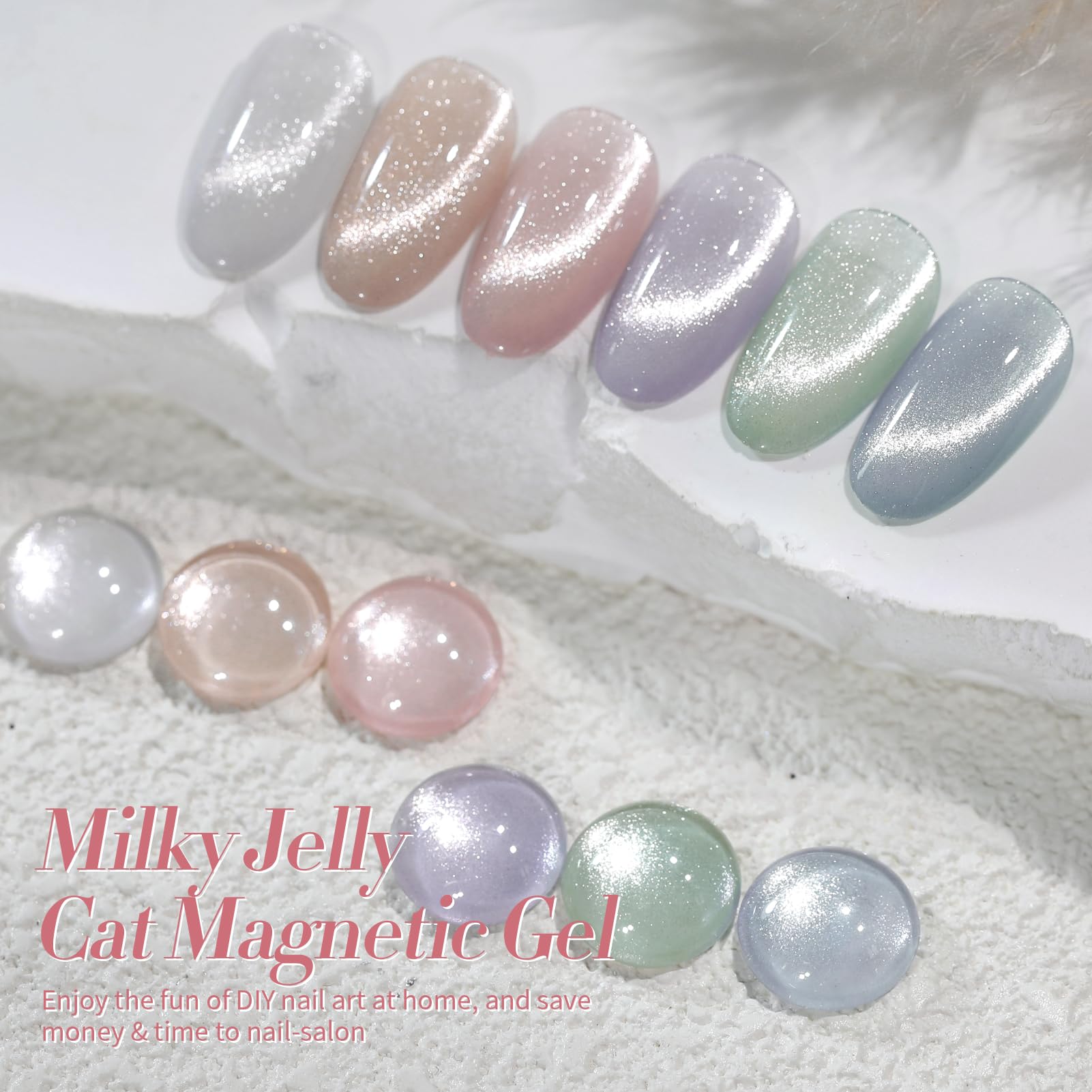 Born Pretty Esmalte Gel Magnético para aplicación imantada en uñas