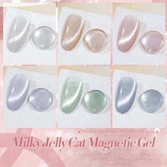 Born Pretty Esmalte Gel Magnético azul pastel para uñas