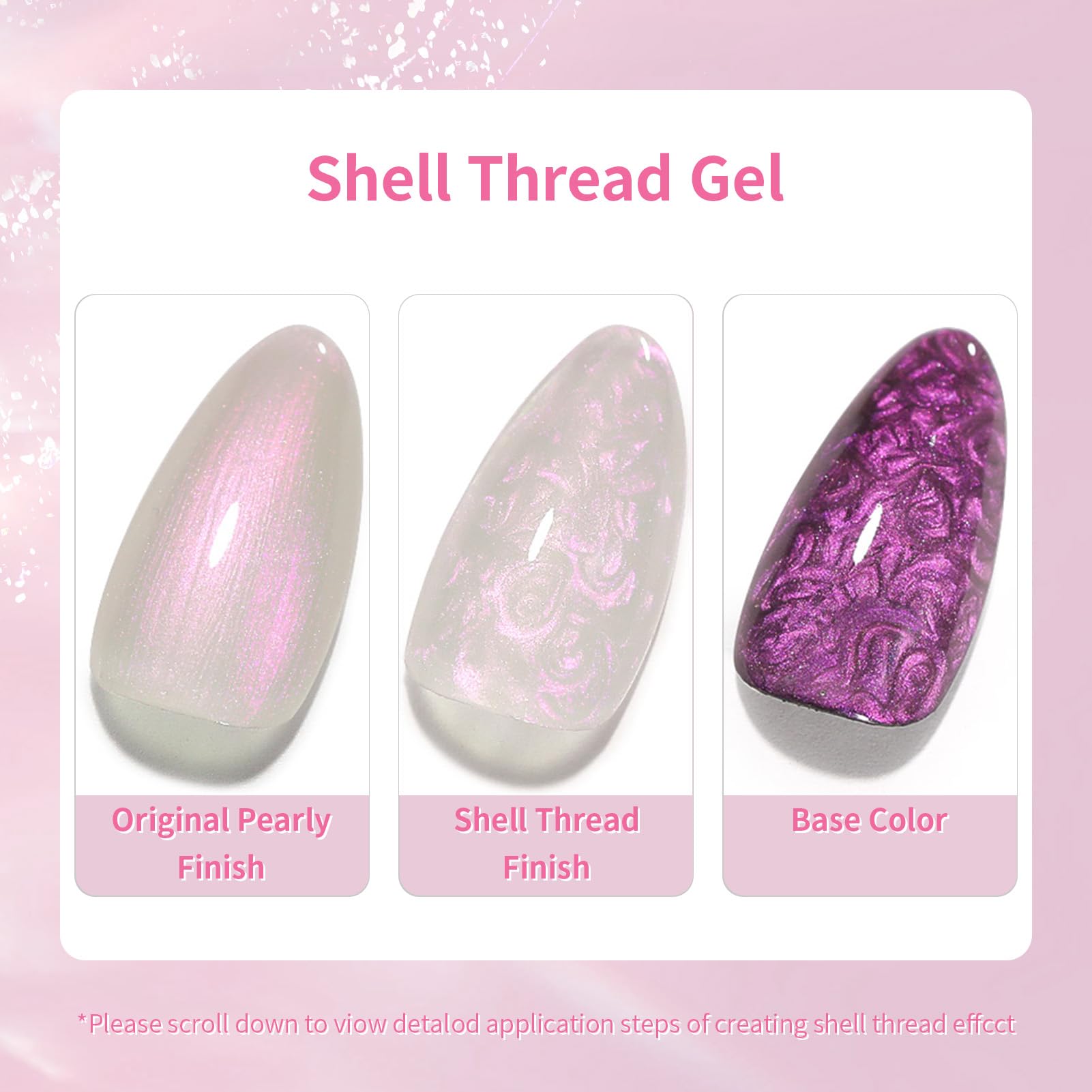 Born Pretty Esmalte Gel Perla Aurora, regalo elegante para cumpleaños y fiestas.